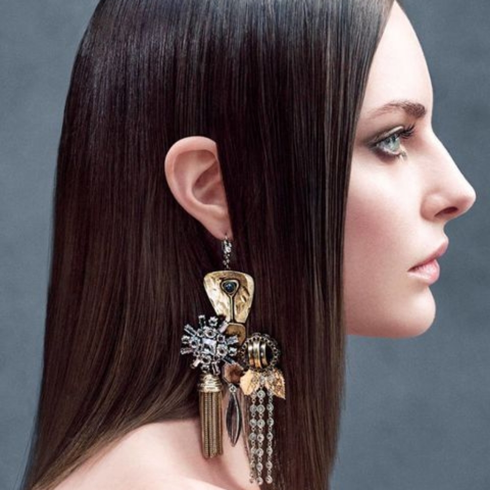 ISO Celine single statement earring